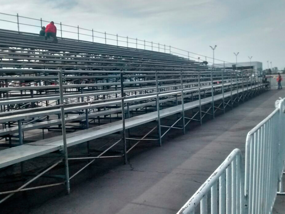 RENTA DE GRADAS PARA EVENTOS